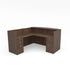 L-Shaped Reception Desk with Full Pedestals 71"x72" - Kansas City Office Furniture