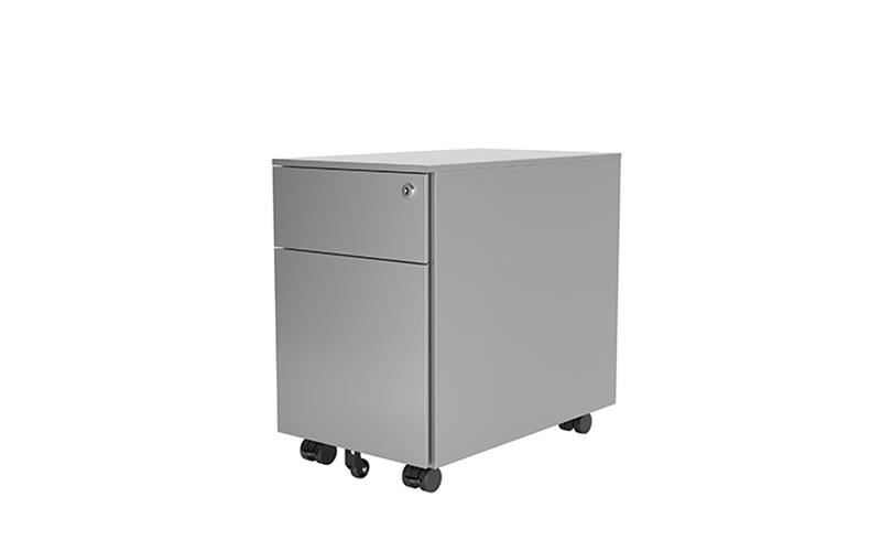 MP Slim Mobile Storage Pedestal