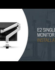 HAT Collective E2 Single — Adjustable Monitor Arm for Your Desk