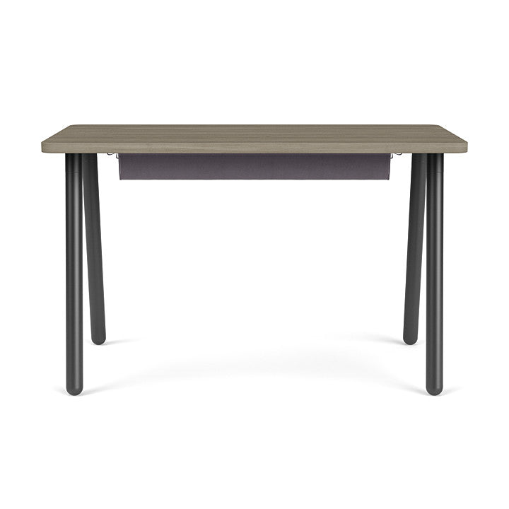 Reya Office Desk with Angled Metal Legs - Kansas City Office Furniture