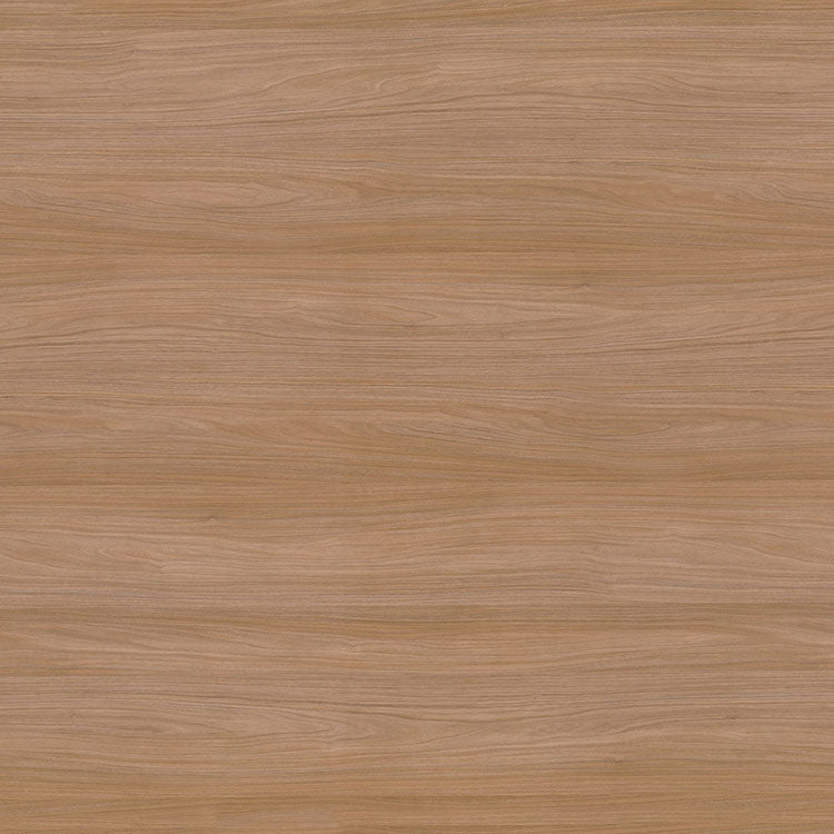 Close-up of a Uptown Walnut Laminate with a light brown color and visible grain pattern. Kansas City Office Design.