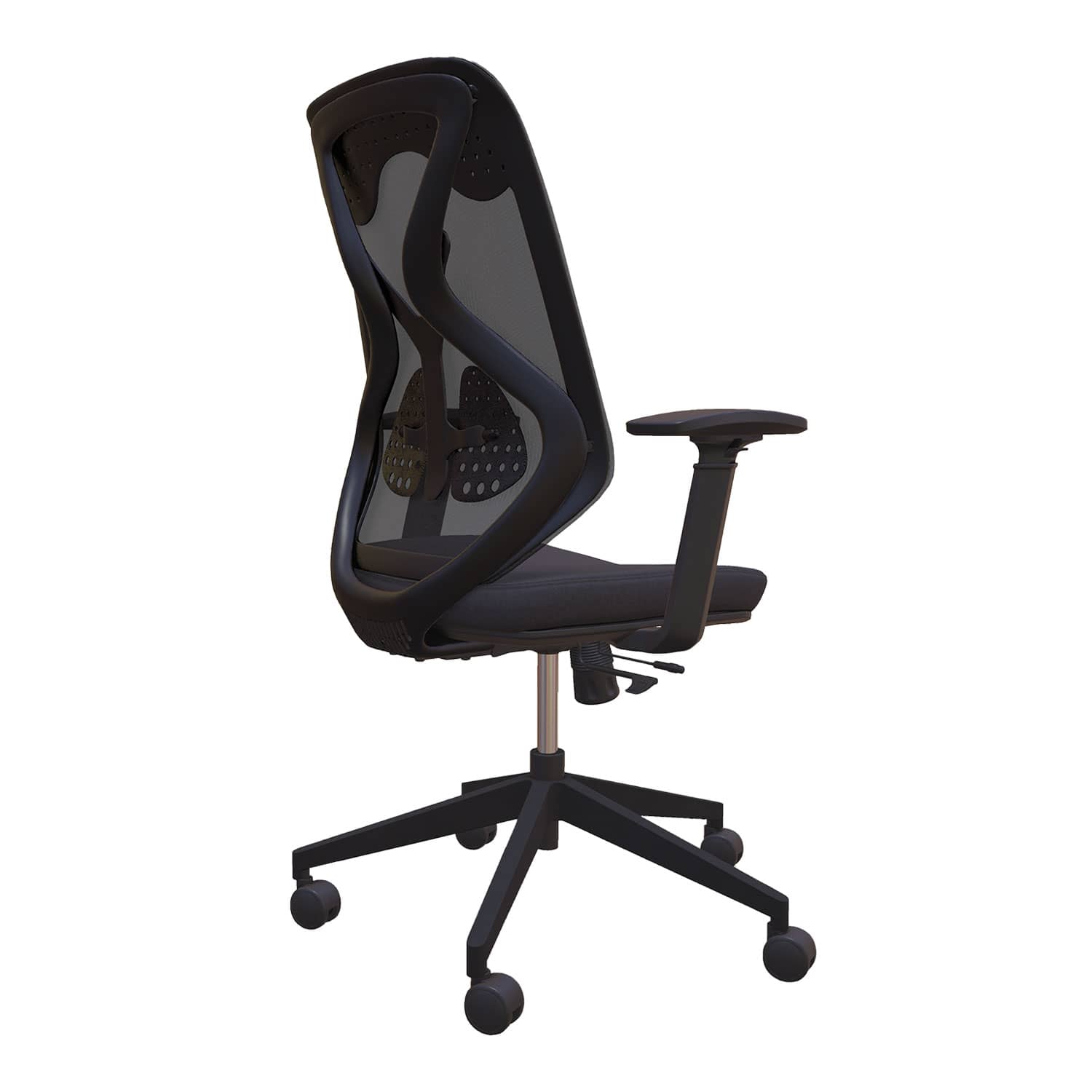 Back view Brookside Mesh Back Desk Chair. Kansas City office design and furniture.