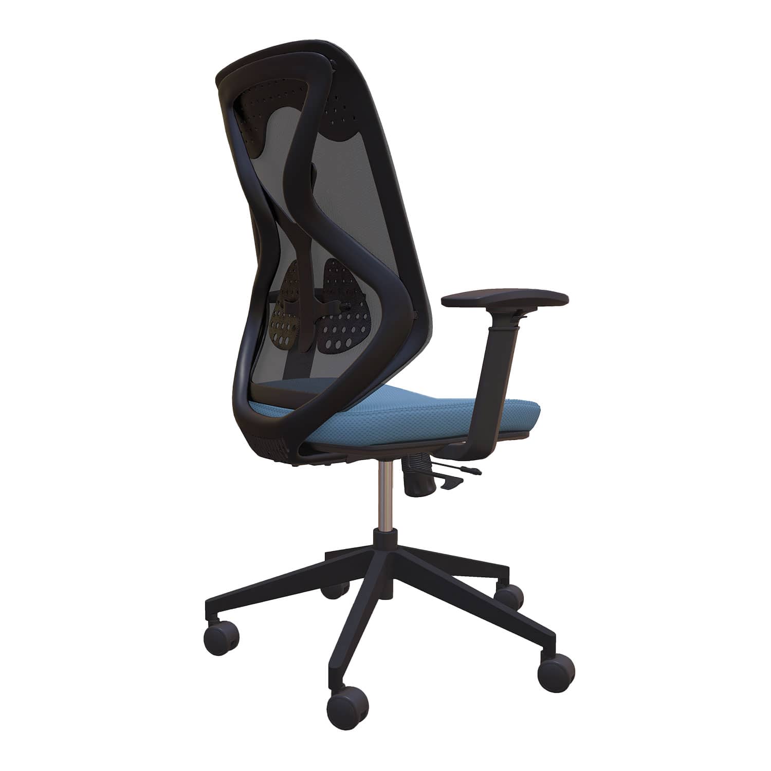 Back view of Brookside Mesh Back Desk Chair. Kansas City office design and furniture.