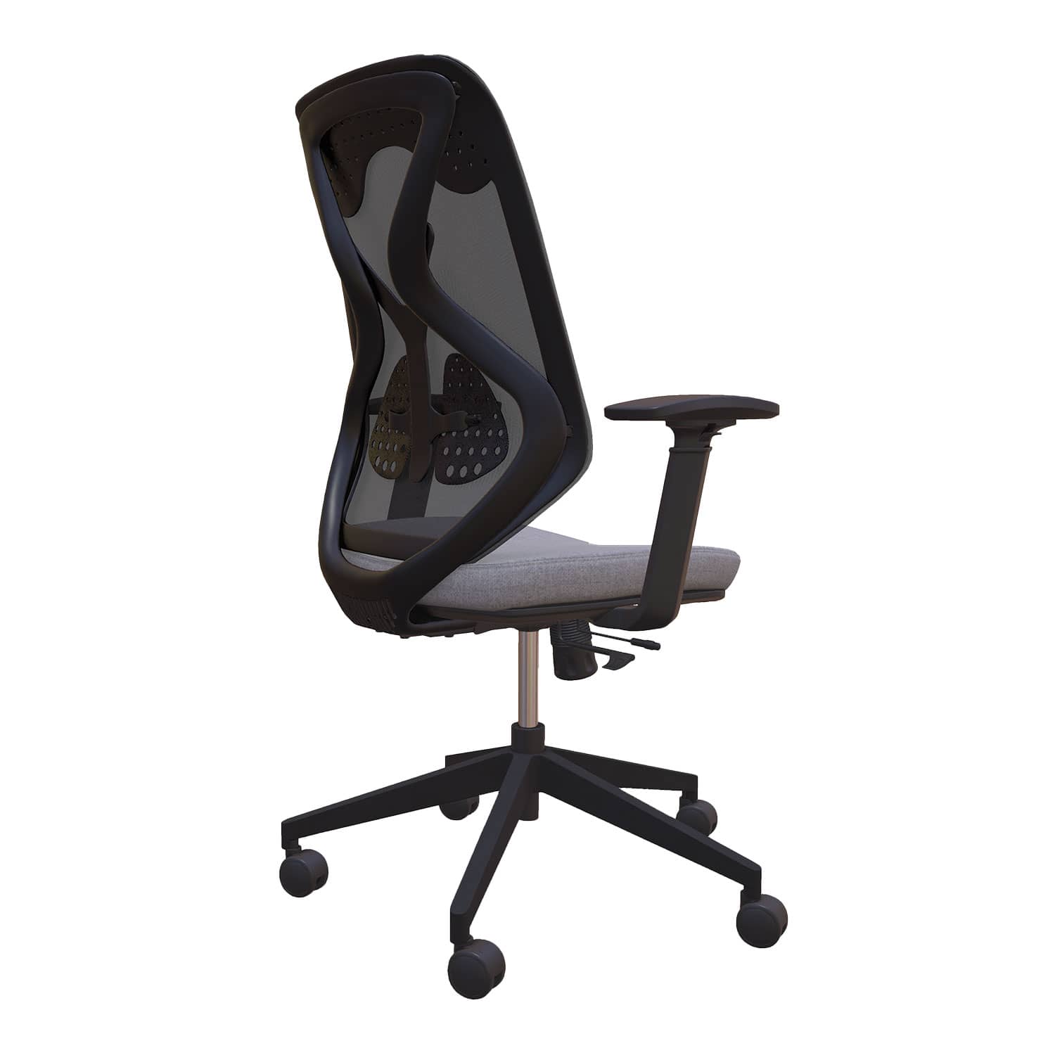 Back view of Brookside Mesh Back Desk Chair. Kansas City office design and furniture.