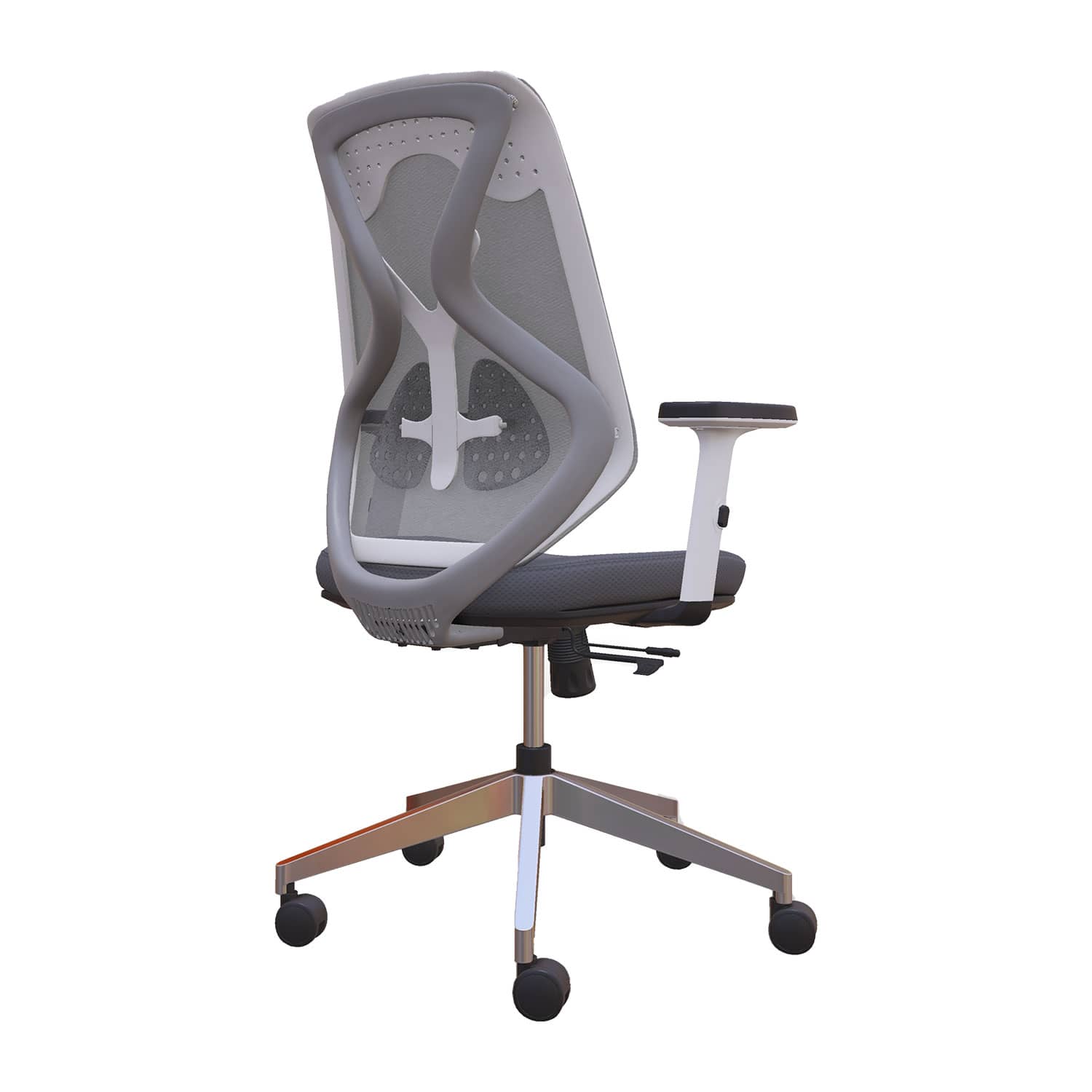 Back view of Brookside Mesh Back Desk Chair. Kansas City office design and furniture.