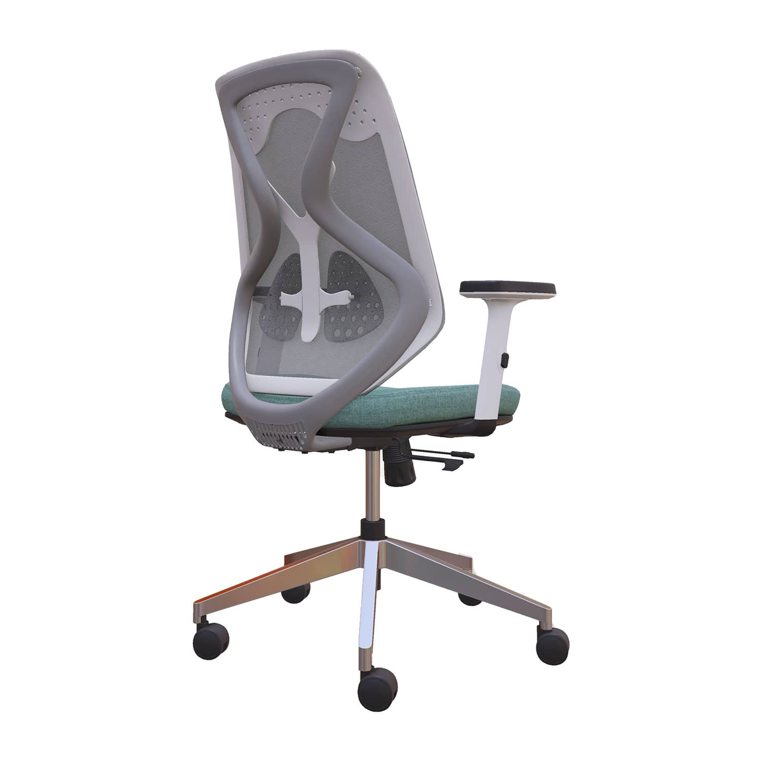 Back view of Brookside Mesh Back Desk Chair. Kansas City office design and furniture.
