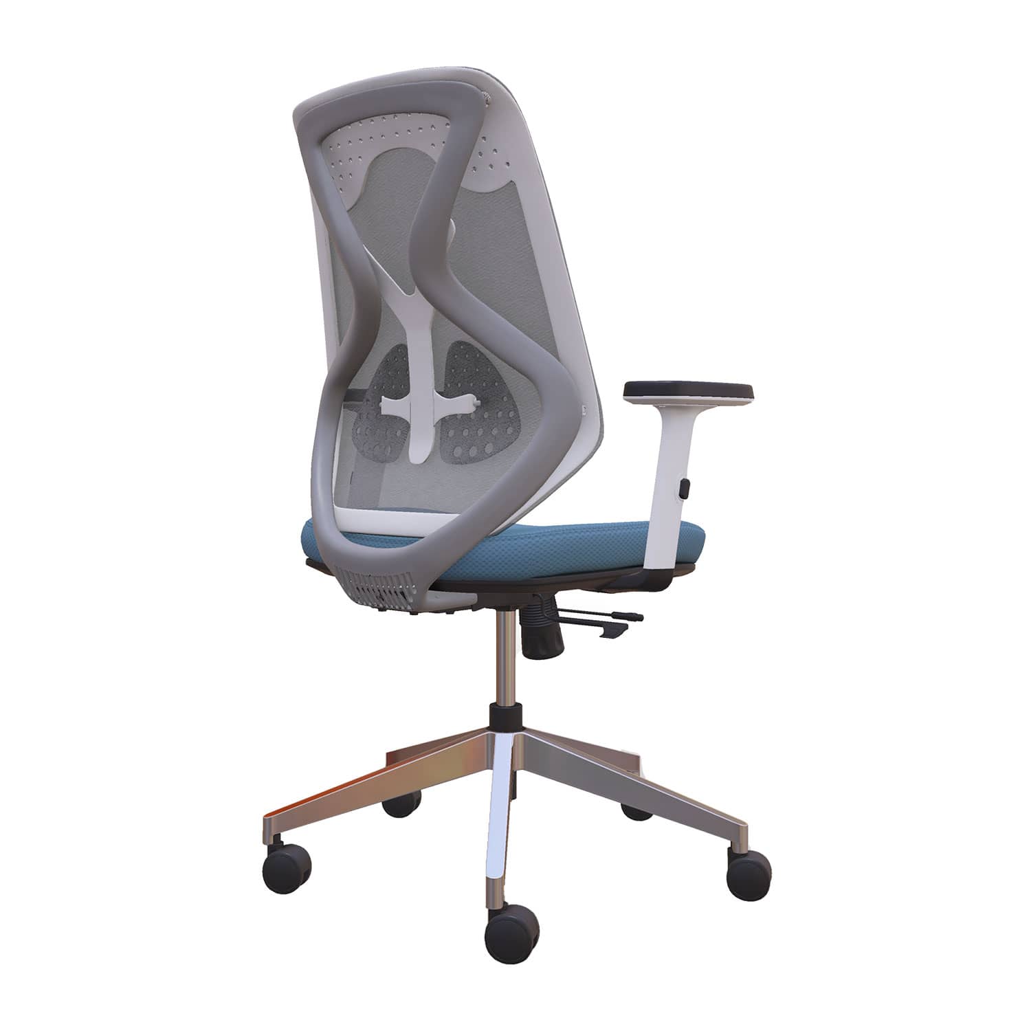 Back view of Brookside Mesh Back Desk Chair. Kansas City Office Design and Furniture.