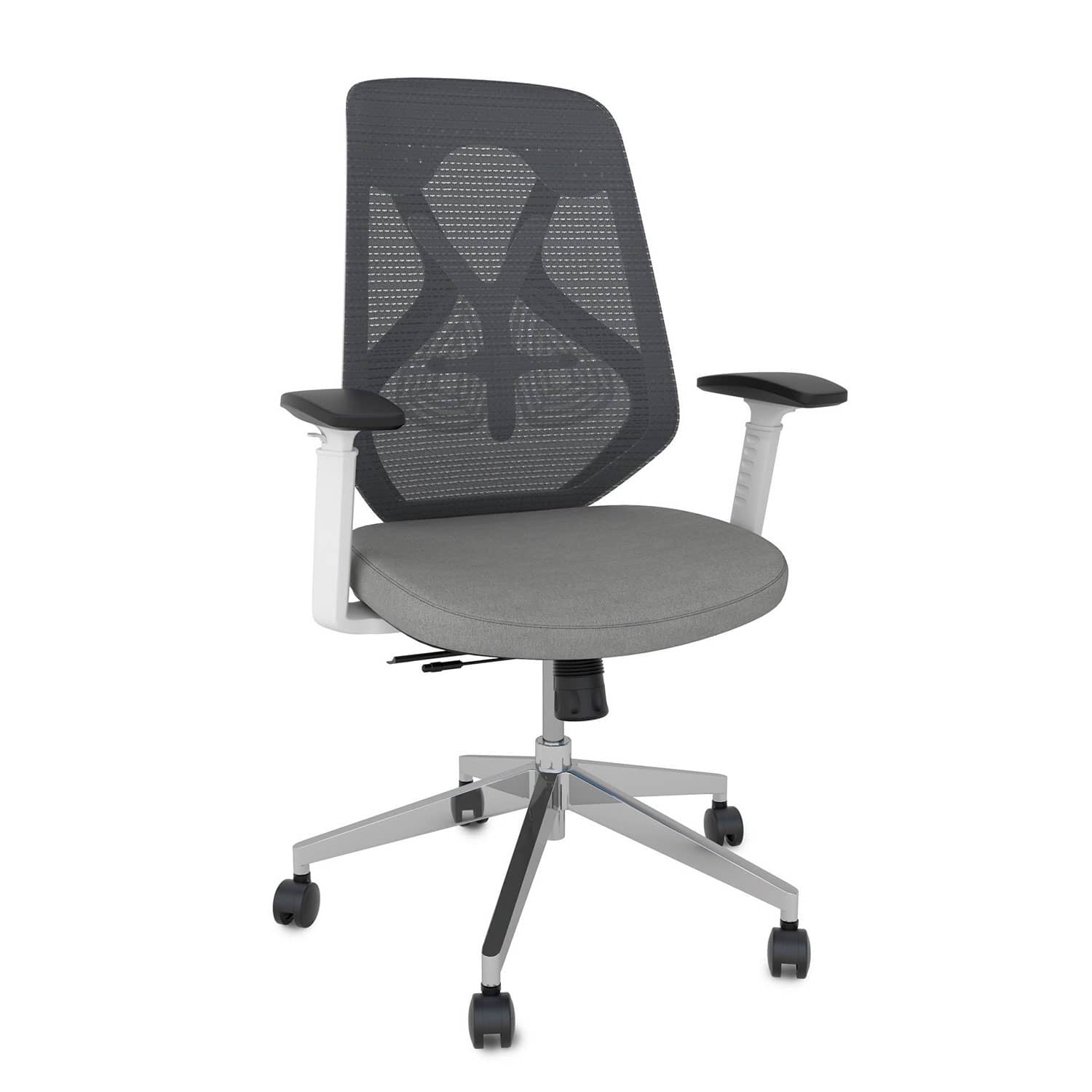 Brookside Mesh Back Desk Chair in grey. Kansas City office design and furniture.