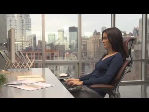 Humanscale's Freedom Chair video demo. Kansas City Office Design and Furniture.